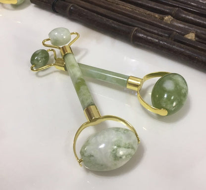 Jade Face Stone Roller Massage Tool