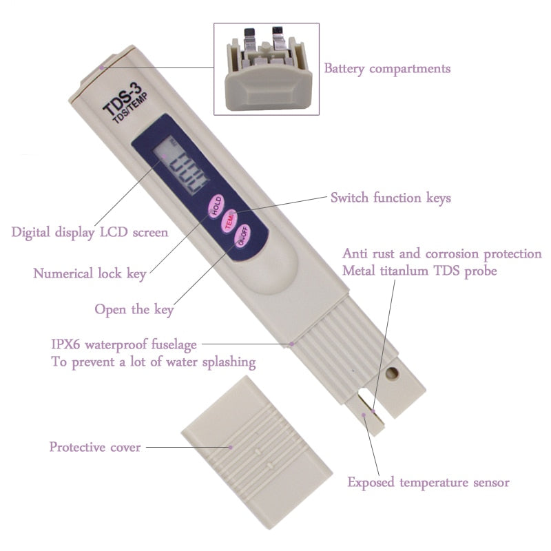 Digital TDS Home Water Tester Meter