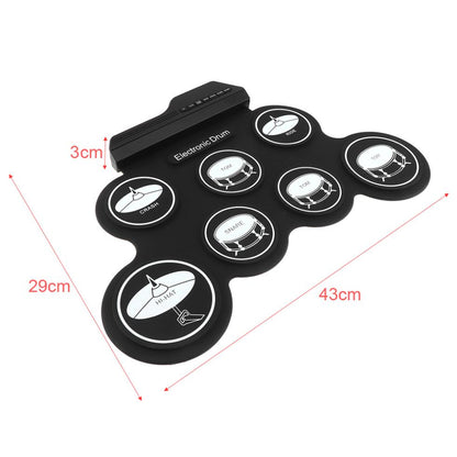 Digital Electronic Drum Pad Set