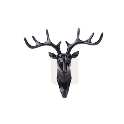 Deer Head Key Holder Hooks For Wall