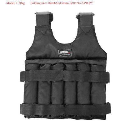 Adjustable Workout Weighted Running Vest