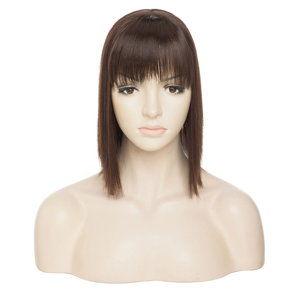 Clip On Hair Topper Pieces Synthetic Wiglet For Women.