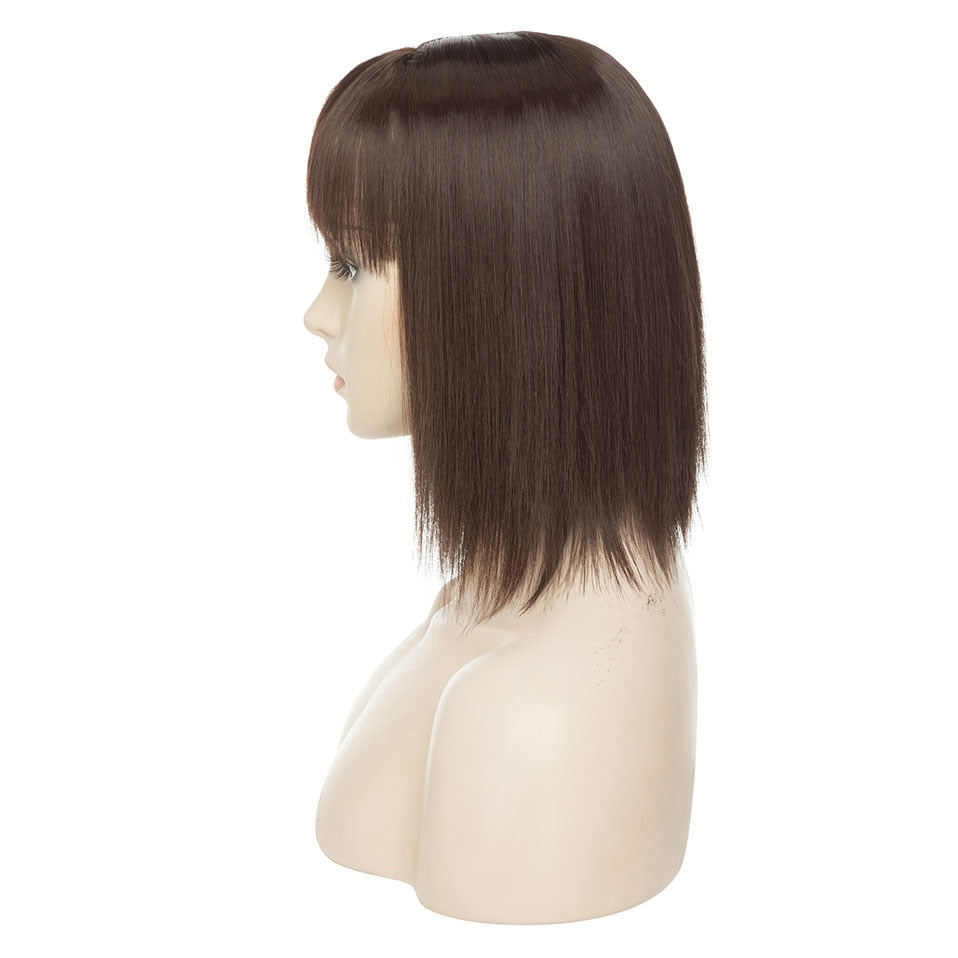 Clip On Hair Topper Pieces Synthetic Wiglet For Women.