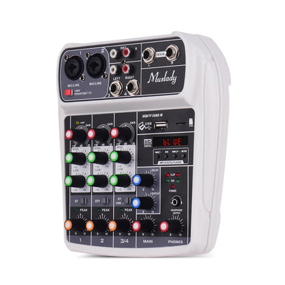 Small Audio Sound Digital USB Mixer 48V