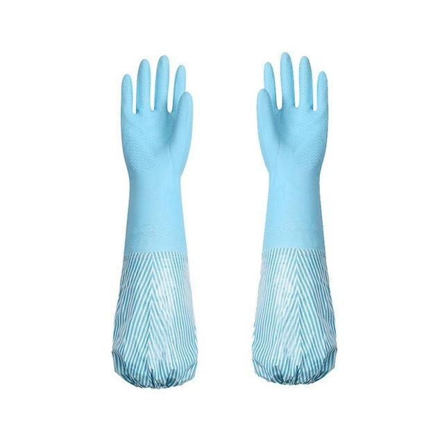 Premium Dishwashing Cleaning Gloves Magic Scrubber