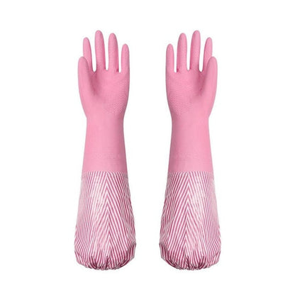 Premium Dishwashing Cleaning Gloves Magic Scrubber