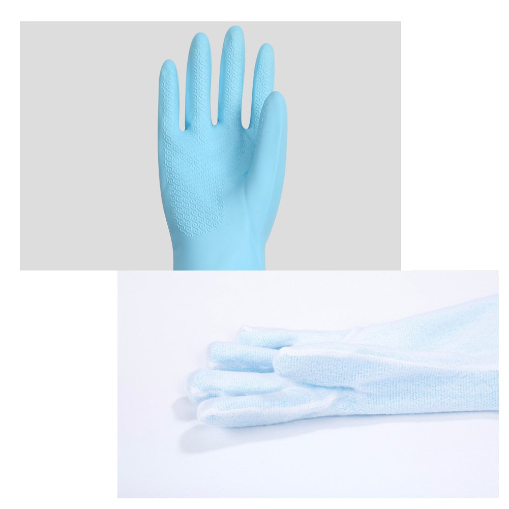 Premium Dishwashing Cleaning Gloves Magic Scrubber