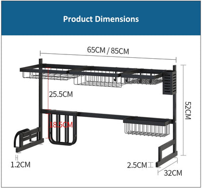 Over Kitchen Sink Dish Drying Rack