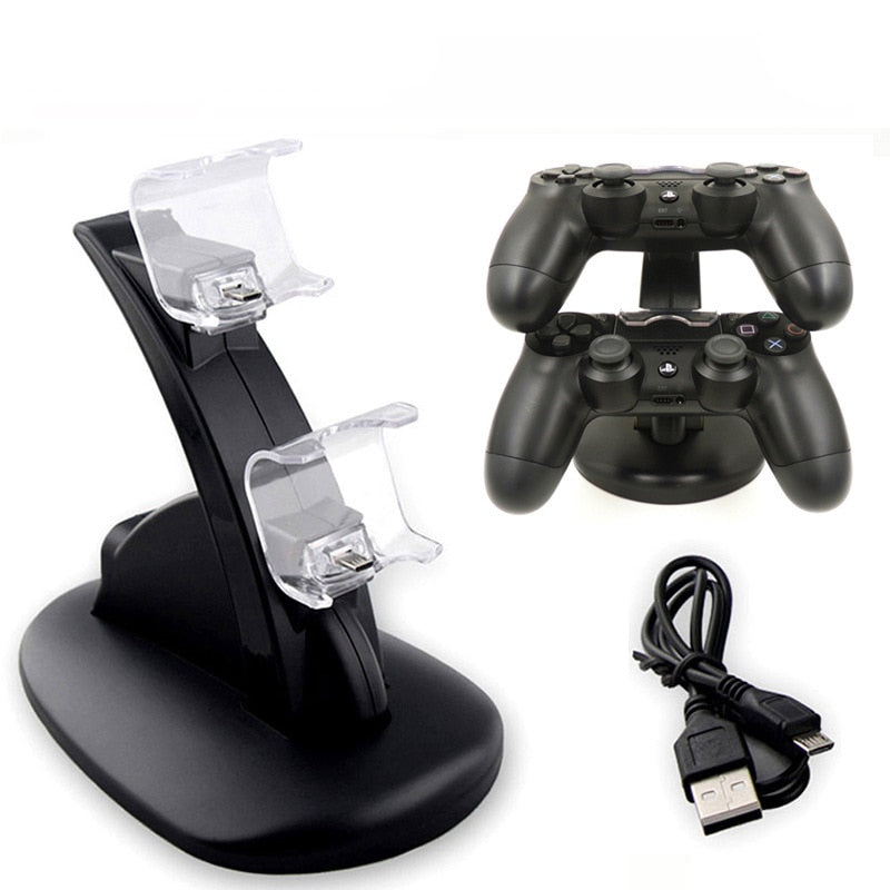 PS4 Dual Controller Charging Station Dock