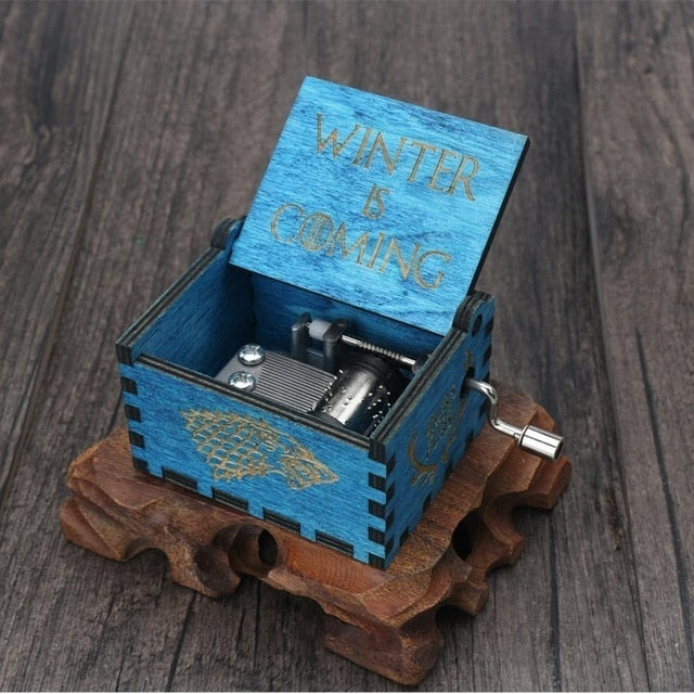 Hand Crank Wind Up Music Box