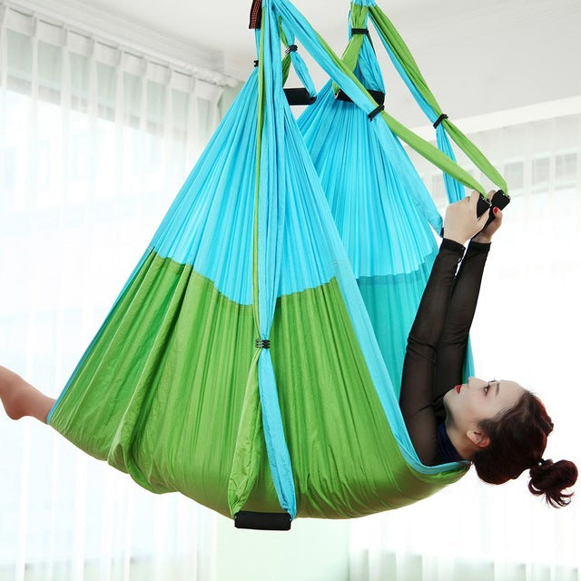 Aerial Yoga Trapeze Body Hammock Swing.