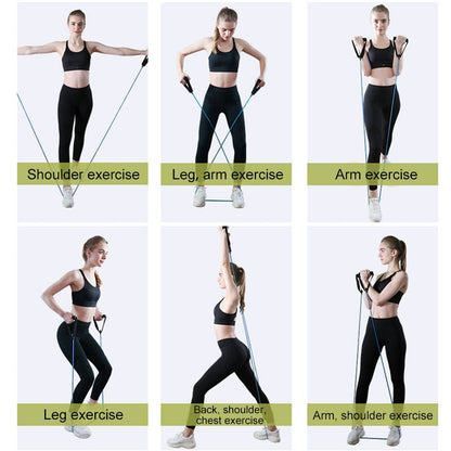 Workout Exercise Resistance Bands Set For Arms/Legs.