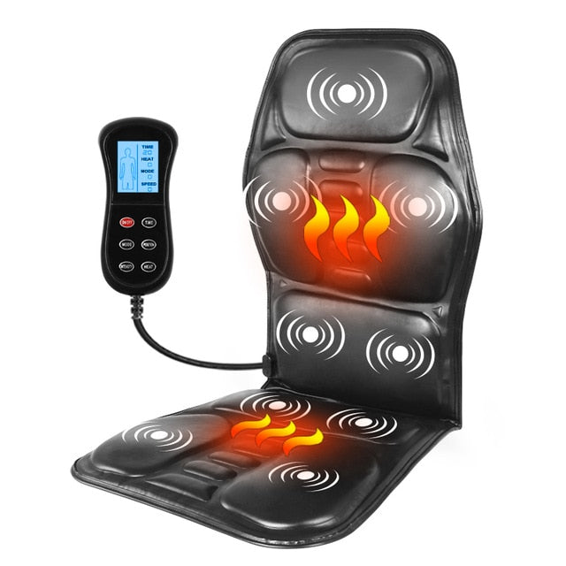 Portable Back Seat Massage Chair Pad Cushion