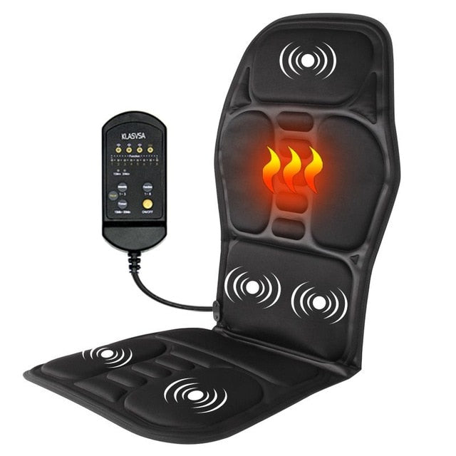 Portable Back Seat Massage Chair Pad Cushion