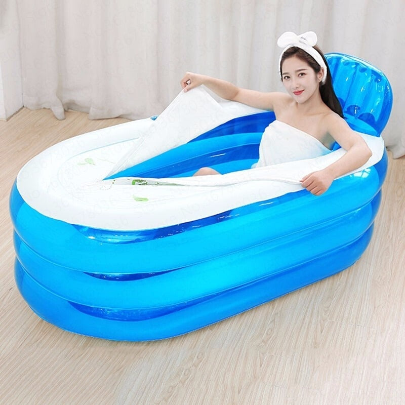 Portable Stand Alone Inflatable Bathtub For Adults