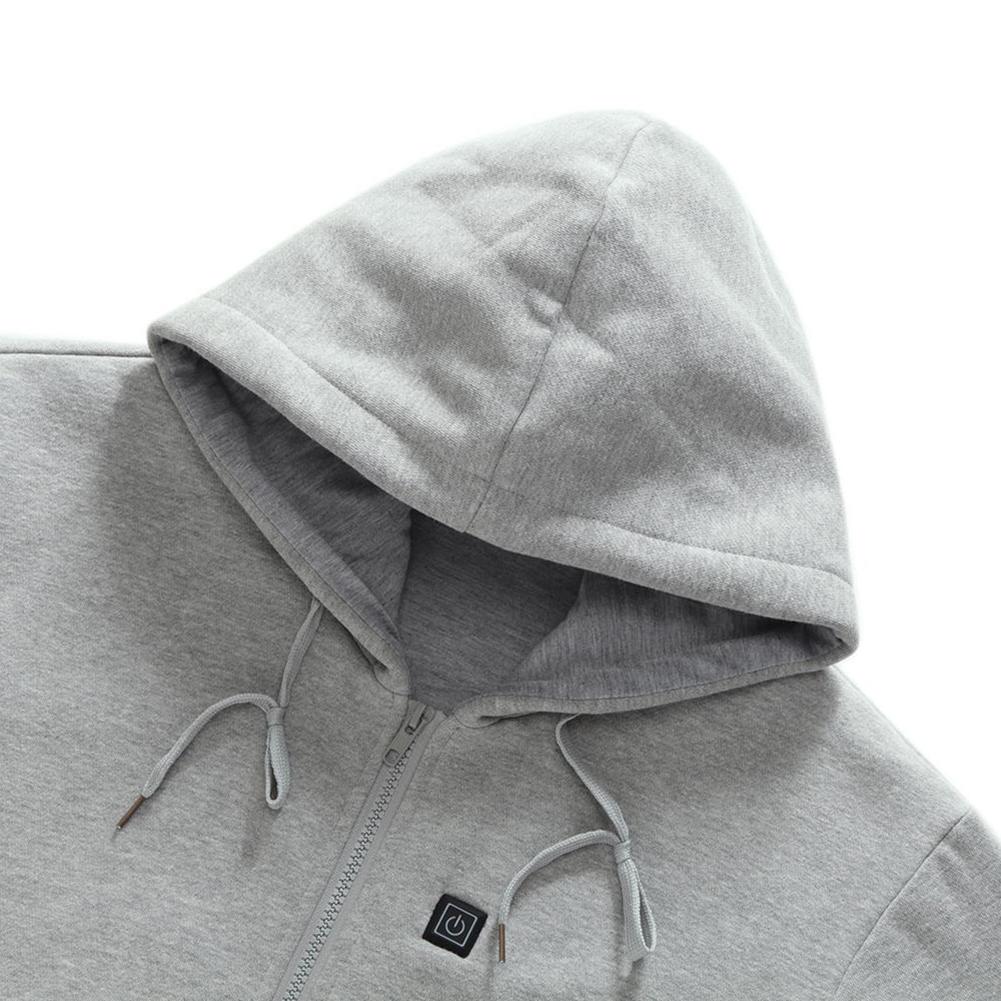 Powerful Electric Men's Heated Hoodie Sweatshirt