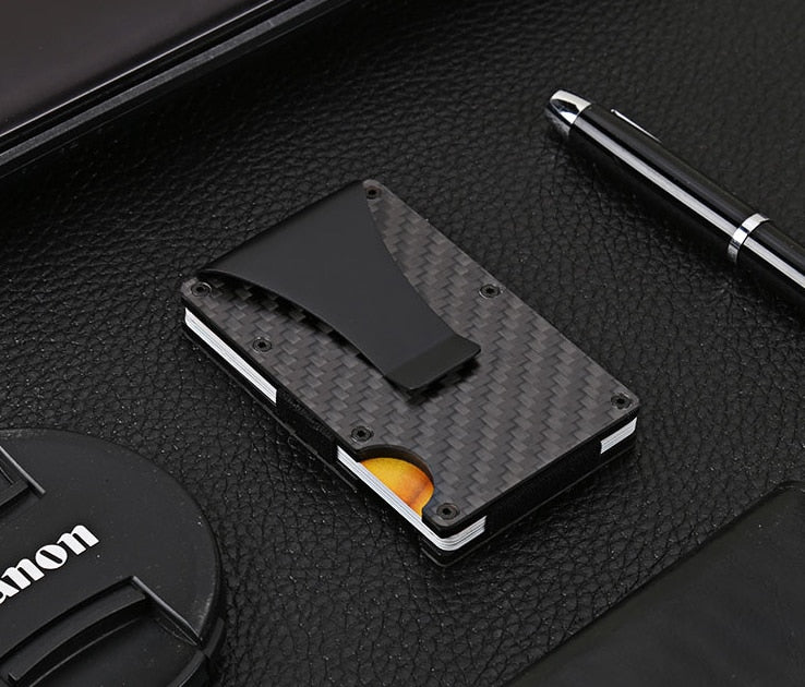 Carbon Fibre RFID Blocking Wallet