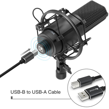 Premium USB Recording Studio Recording Microphone