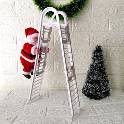 Climbing Santa Ladder Christmas Toy