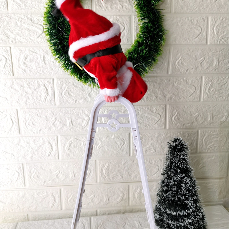 Climbing Santa Ladder Christmas Toy