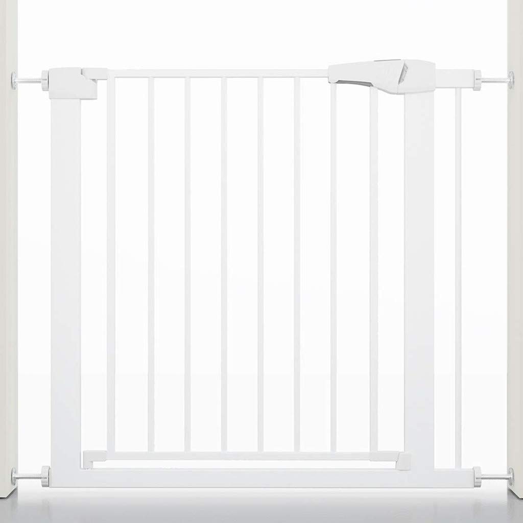 Wide Baby Walk Through Fence Gate With Door Pressure Mounted