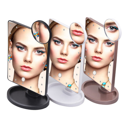 Lighted Magnifying Makeup Mirror Countertop Vanity 10X