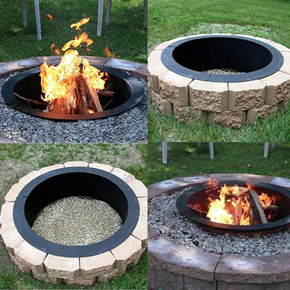 Heavy Duty Steel Fire Pit Liner Ring Insert