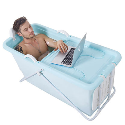 Portable Stand Alone Foldable Bathtub Spa