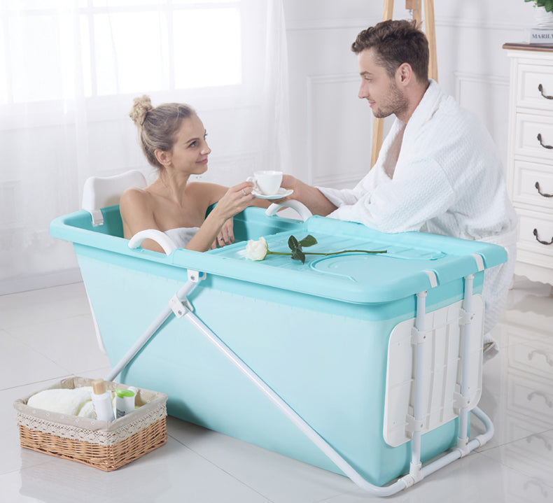 Portable Stand Alone Foldable Bathtub Spa