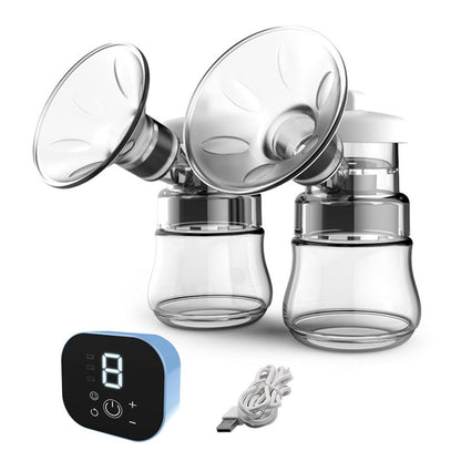 Electric Portable Double Breast Pump Hands Free Breastfeeding