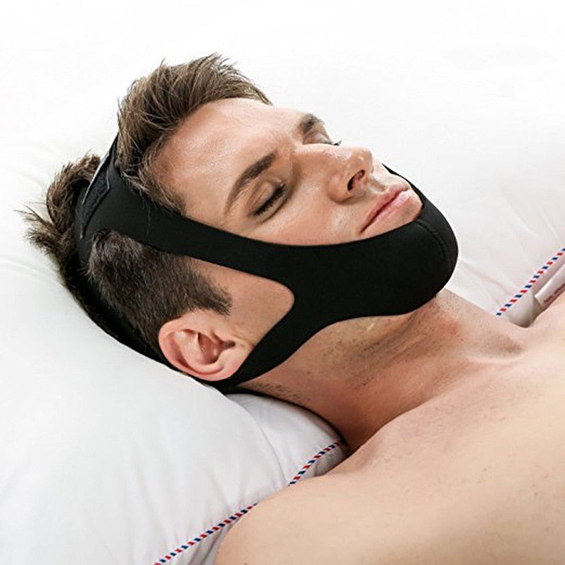 Anti Snoring CPAP Chin Strap For Sleep Apnea.