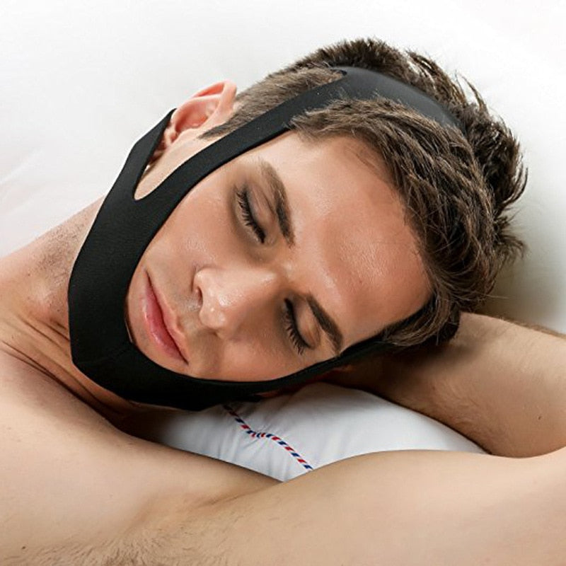 Anti Snoring CPAP Chin Strap For Sleep Apnea.