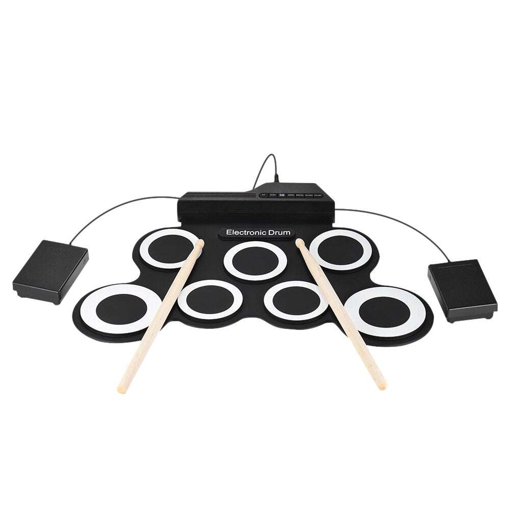 Portable Electric Drum Set Kit