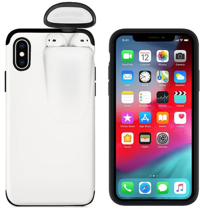 Premium Airpods iPhone Case Holder