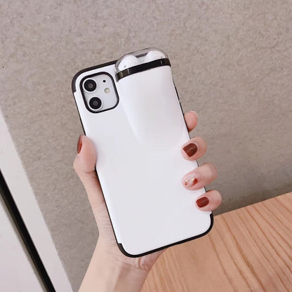 Premium Airpods iPhone Case Holder