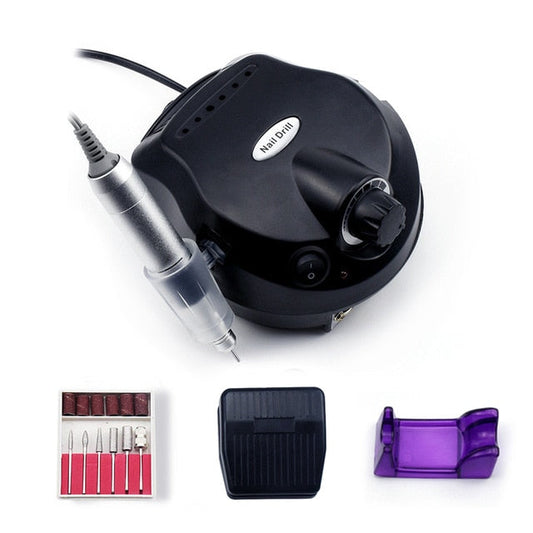 Professional Electric Nail File Drill Machine Kit.