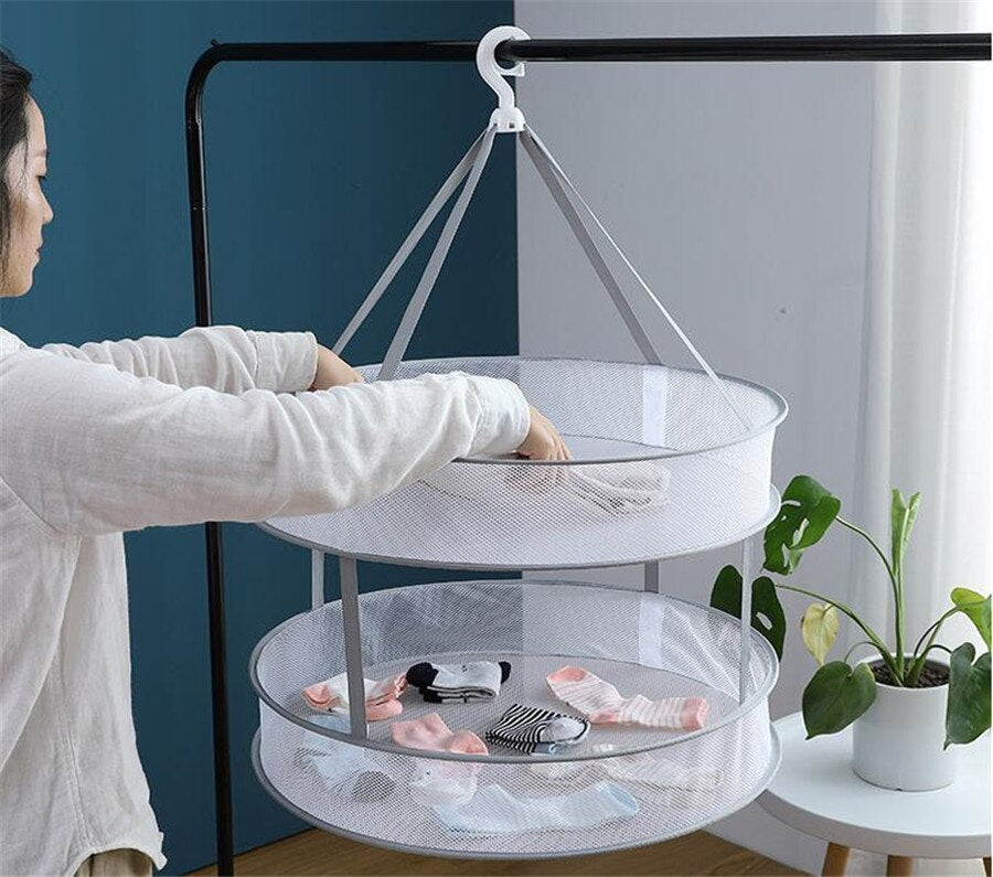 Hanging Clothes Laundry Drying Rack