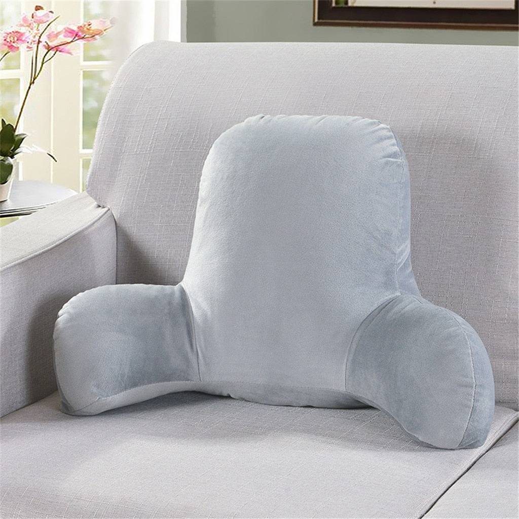 Premium Reading Bedrest Sit Up Pillow With Arms