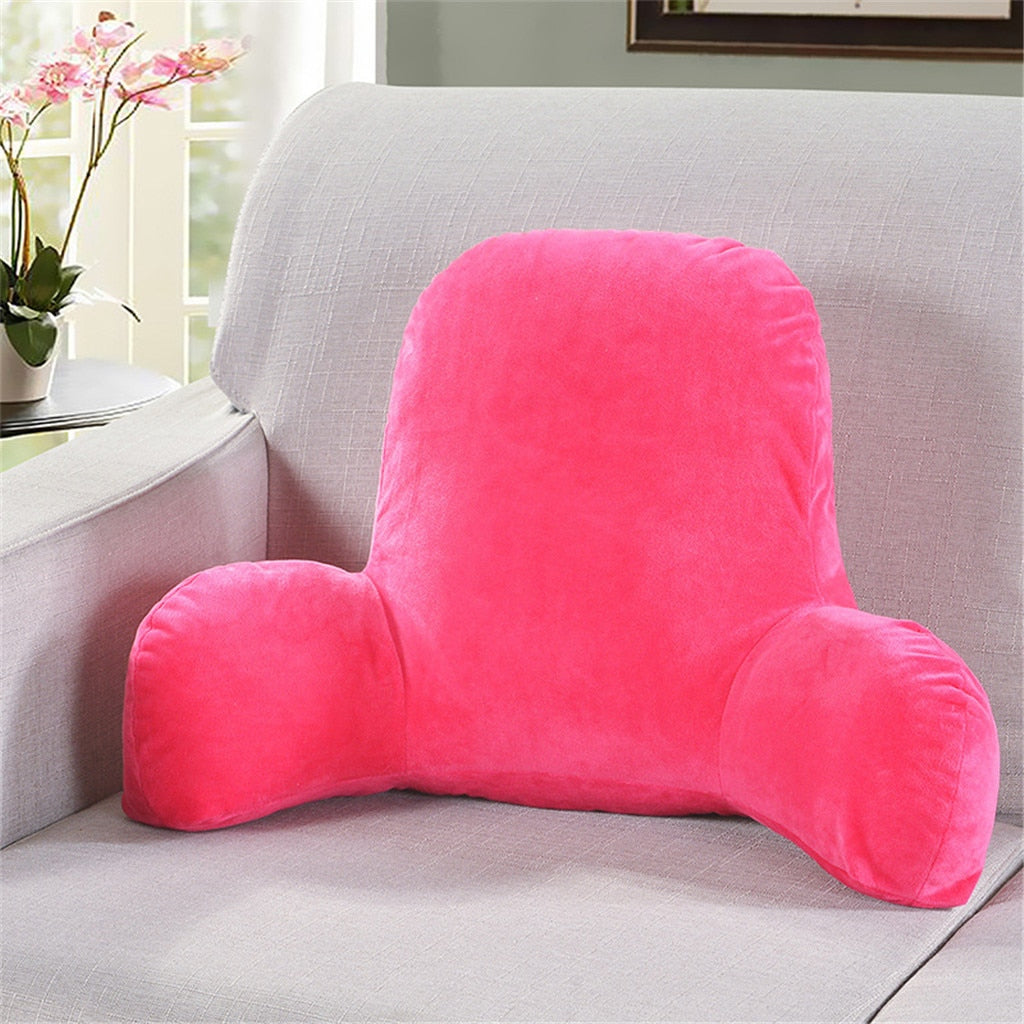 Premium Reading Bedrest Sit Up Pillow With Arms