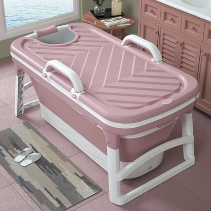 Extra Large Foldable Stand Alone Bathtub For Adults