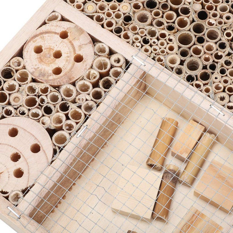 Natural Wooden Bee Hive Box House