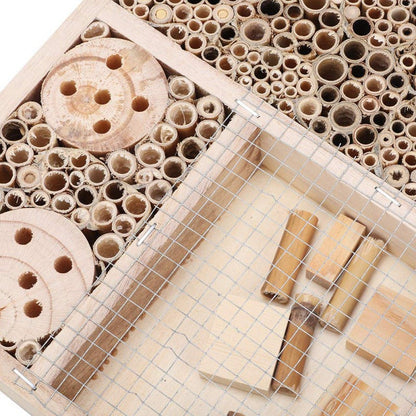 Natural Wooden Bee Hive Box House
