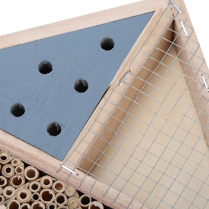 Natural Wooden Bee Hive Box House