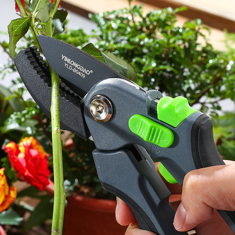 Premium Garden Pruning Hedge Shears Steel