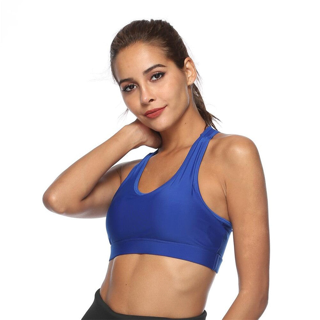 Womens' High Impact Padded Push Up Sports Bra