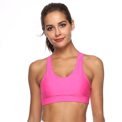 Womens' High Impact Padded Push Up Sports Bra