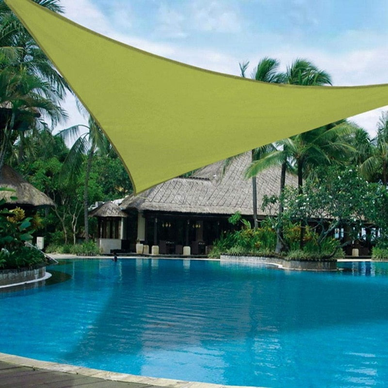 Waterproof Patio Triangle Sun Shade Sail Canopy