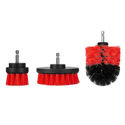 Premium Drill Cleaning Scrub Brush Power Scrubber Attachment Kit