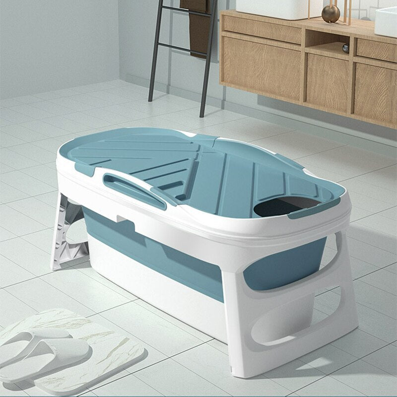 Portable Adult Foldable Bathtub Collapsible Stand Alone Spa