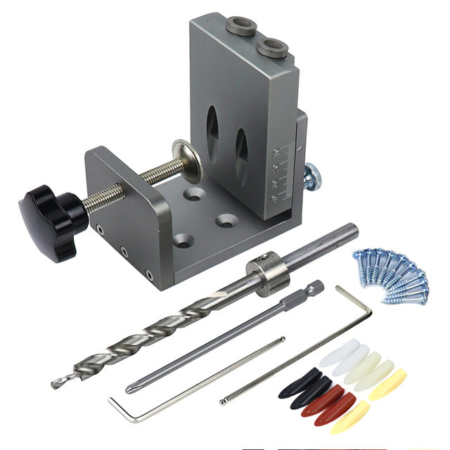 Pocket Hole Screw Joinery Drill Guide Kit